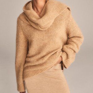 NWT J. Crew Pullover sweater with scarf